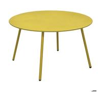 Alizé Table basse de jardin Rio – ronde acier cataphorèse – Ø 70 cm