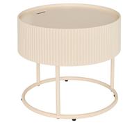 Atmosphera - Table Basse Juna Beige 45x45x40,5cm