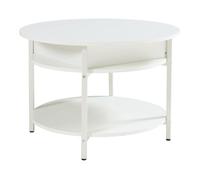 Table basse Kandas avec surface relevable blanc