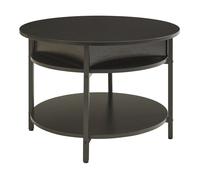 Table basse Kandas avec surface relevable noir