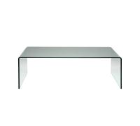 Table basse - KARE - Visible Clear - 120x60cm - Verre trempé - Design contemporain