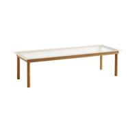Table basse Kofi structure chêne 140x50cm water-based lacquered oak base