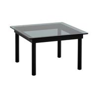 Table basse Kofi structure chêne noir 60x60cm water-based lacquered oak base