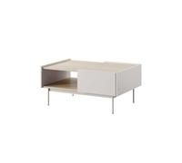Table Basse Komodee KELOWNA STO1 Système de fermeture silencieuse des façades Cachemire Cachemire 65 x 97 x 45 cm