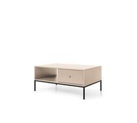 Table Basse Komodee MONCTON STO1 Poignées en métal Beige Beige 68 x 104 x 46 cm