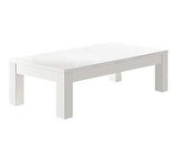 DEYTON - Table Basse L127cm Laquée Blanc Brillant - Altobuy Blanc