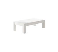 DEYTON - Table Basse L138cm Laquée Blanc Brillant - Altobuy Blanc
