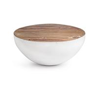 Table basse Lancaster blanche D70