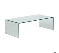 Atmosphera – Table basse Lenia – Verre transparent – 110x55x38 cm