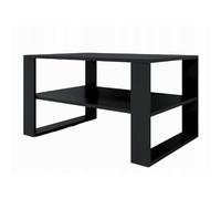 Table Basse Loft, 90 x 58 x 50 cm, Noir, Design Moderne