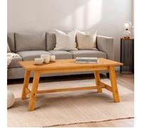 Idimex Table basse LUZERNA rectangulaire 110 x 45 cm bois massif laqué design minimaliste