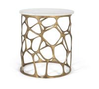 Table basse marbre blanc - artémis