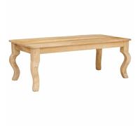 vidaXL Table basse Marron 100 x 55 x 77 cm bois de manguier massif