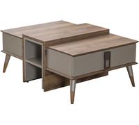 Table basse marron contemporaine Table d'appoint design JVmoebel