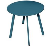 Table basse Massae acier époxy diamètre 60 cm bleu Bleu