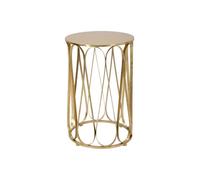 Table d'Appoint Design "Venice" 58cm Or