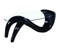 Table basse ""Maya"" - 127 x 65 x 46 cm - Noir