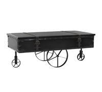 Table Basse Mdf Et Bois De Sapin 110 X 55 X 43 Cm