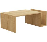 Table basse - MEMO - Rectangulaire - Chêne saphir - Relevable - 86,8 x 32,4 x 50 cm