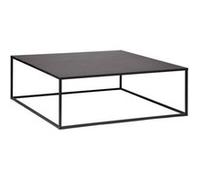 Table basse métal 100x100 cm Gota Atmosphera Noir G