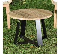 Table basse métal teck recyclé d60 orsay