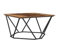 Table basse moderne en bois d'ingénierie - vidaXL - 80x80x45 cm - Bois ancien - Construction durable - Style moderne