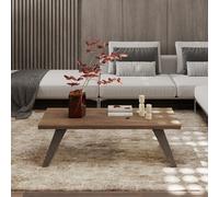 Table basse moderne pied métal 120cm RADOST