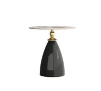 Table basse moderne Table d'appoint en métal palettisée, table ronde, petite pliante décorative for canapé, palette de , for , collation for salon et chambre à coucher pour chambre à coucher(Noir)