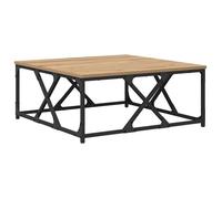 vidaXL Table basse Chêne artisanal 70×70×30 cm, bois d'ingénierie, moderne et élégante