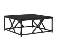 vidaXL Table basse Chêne noir 70 x 70 x 30 cm Bois d'ingénierie