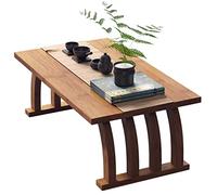 Table basse moderne zen japonaise flottante au design minimaliste pour une décoration élégante de salon, parfaite pour l'esthétique contemporaine de la maison