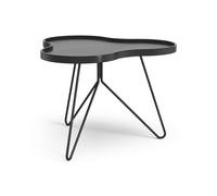 Table Basse Monobloc Swedese Flower 66x62 Noir