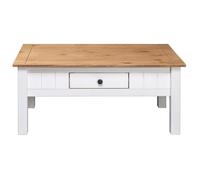 Table basse - MOTHINESSTO - Panama - Bois massif - 100x60x45 cm - Avec tiroir