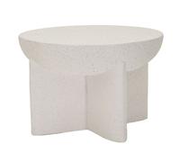 Table Basse Moucheté "History" 63cm Crème