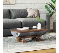 vidaXL Table basse Naturel 90 x 50 x 35 cm en bois – Élégante, design minimaliste