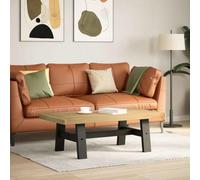 Table basse Noain en pin massif, pieds en forme de A, 120 x 60 x 40 cm, durable et élégante pour salon et petites pièces