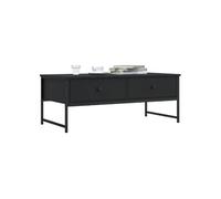 Table basse noir 101x49x39,5 cm bois d'ingénierie 837737