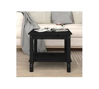 vidaXL Table basse 50 x 50 x 45 cm Bois massif de pin