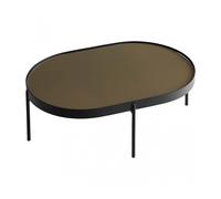 Audo Table basse NoNo L marron LxPxH 96.5x50x35cm
