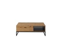 Table basse ODILE 1 tiroir 120cm - Bois