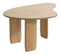 Table basse organique en bois 100 cm - Aria