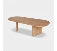 Table basse ovale en mélaminé 18 mm Ovalis