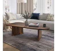 Table basse ovale Sheesham massif 120cm · Table de salon moderne