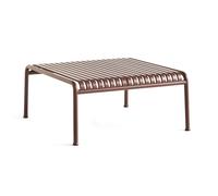 Table Basse Palissade 82x86 Rouge Fer