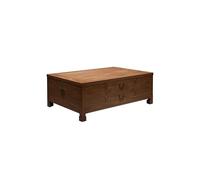 Table Basse Petite Table à thé de Style Chinois rétro Zen, Meuble de Salon Simple Table pour Le Centre de la Salle