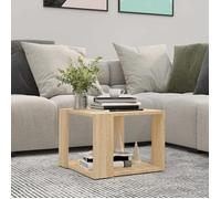 Table basse - Petite Table d'appoint Pour salon - Chêne sonoma 40x40x30cm - Bois d'ingénierie FR122