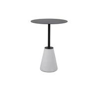 Table Basse Petite Table Ronde Table d'appoint Mobile Basse à côté du canapé Buffet carrée de Chevet d'angle for la Maison(Grand)