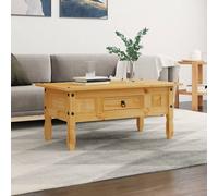 Table Basse Pin Mexicain Gamme Corona 100x55x44 cm Table de Salon vidaXL
