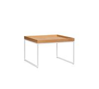 Table basse Pizzo Jan Kurtz Möbel blanc, Designer Jan Kurtz, 60x40x60 cm