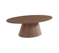 Table basse placage noyer - Naturel foncé - ANTELADA